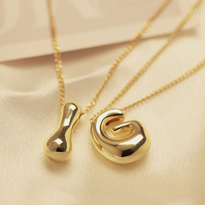 Snug Vibe™ Personalized Initial Necklace for Women & Girls