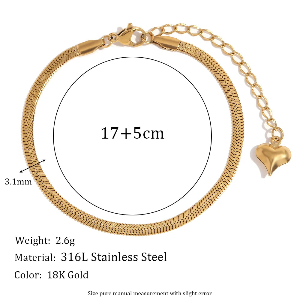 Snug Vibe™ Gold Bracelet Figaro Chain