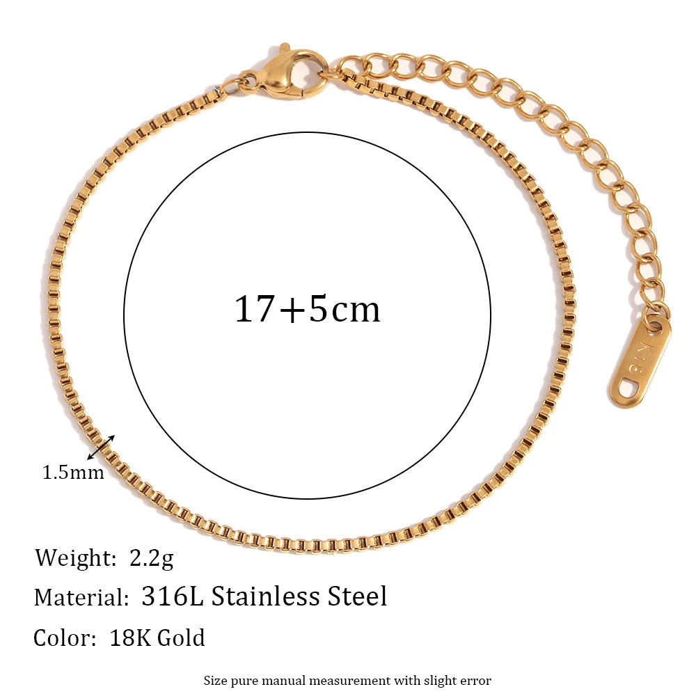 Snug Vibe™ Gold Bracelet Figaro Chain