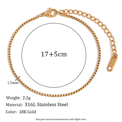 Snug Vibe™ Gold Bracelet Figaro Chain